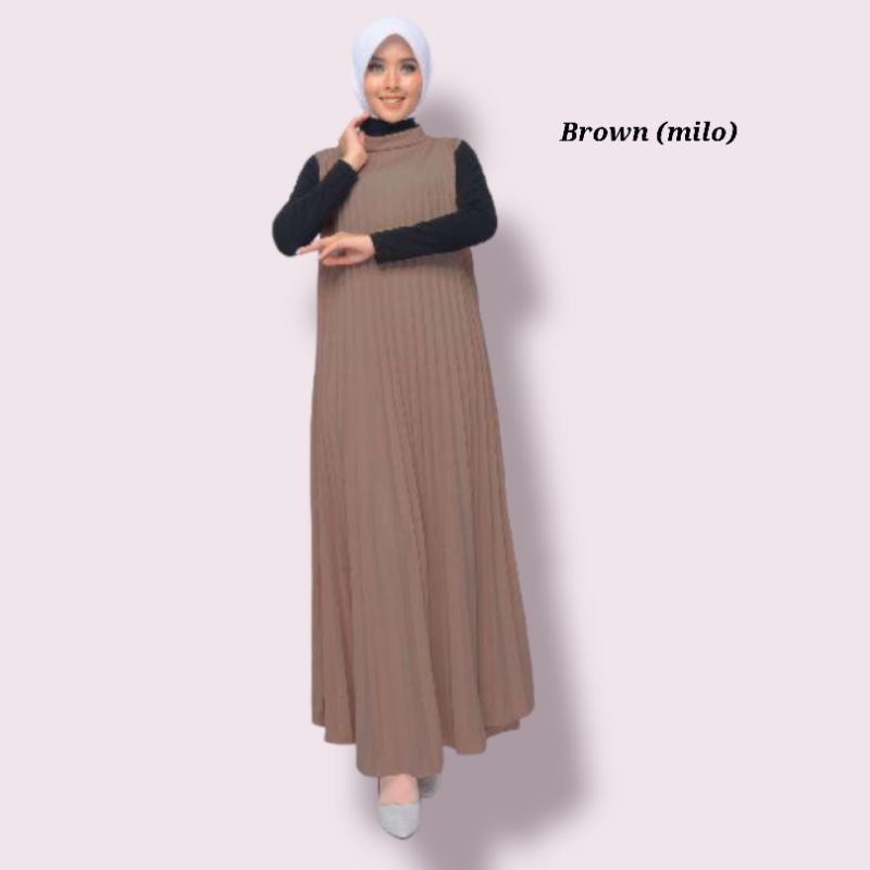 GAMIS - PROMO MURAH GAMIS PLISKET PAYUNG TANGAN BUNTUNG - BAHAN HYGET SUPER ( PREMIUM )