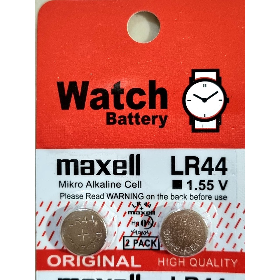 Baterai Maxell LR44 Baterai Kalkulator Maxell LR 44 Termurah