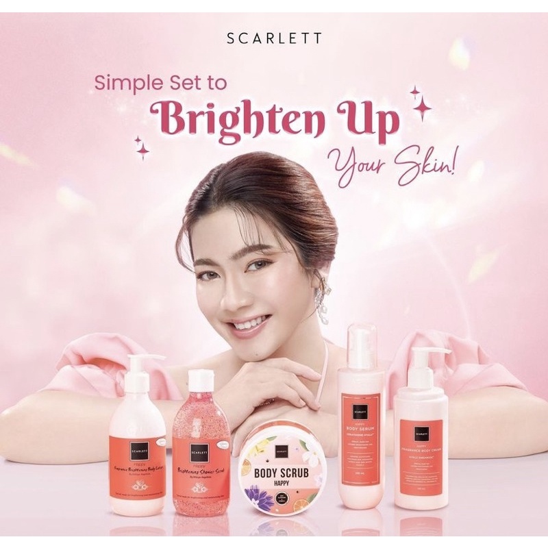 Scarlett Whitening Happy Series