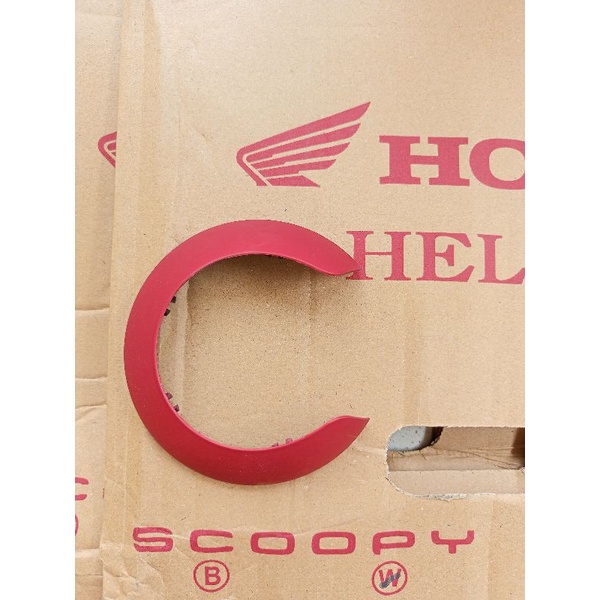 list spion tutup spion cover spion scoopy original honda warna merah dof