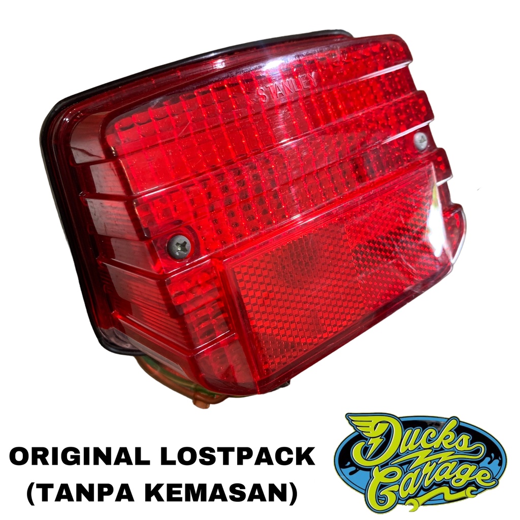 Stoplamp Lampu Stop Belakang Honda Supercup C700 C800 Win 100 GL 100 Set Rumah Original