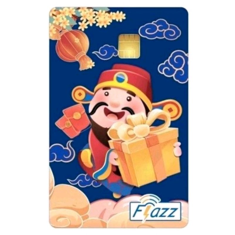 Flazz Gen2 IMLEK/CHINESE NY 2023 edisi DEWA HOKI / DEWA KEBERUNTUNGAN ORI/Like eTOLL eMoney Tapcsh Brizzi