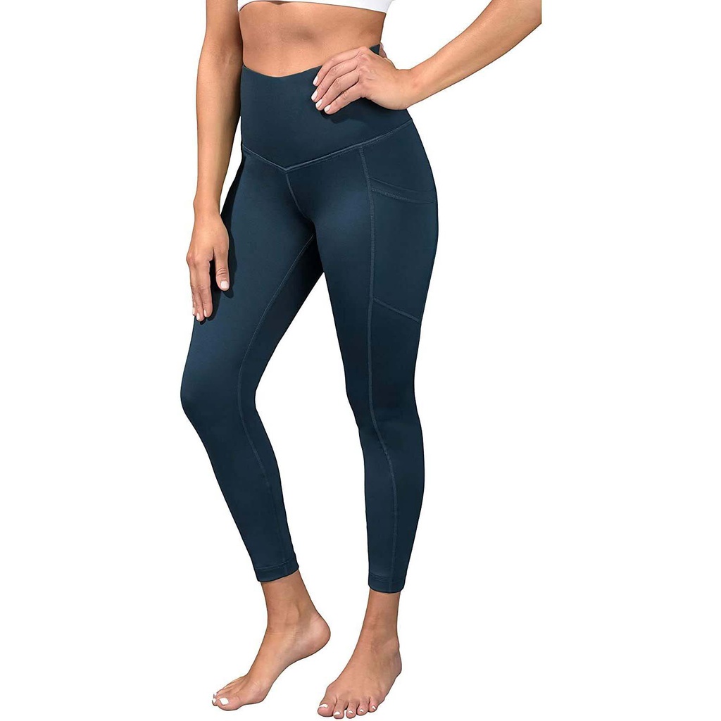 Legging Sport Wanita 90 Degree by Reflex Original Celana Yoga Aerobic