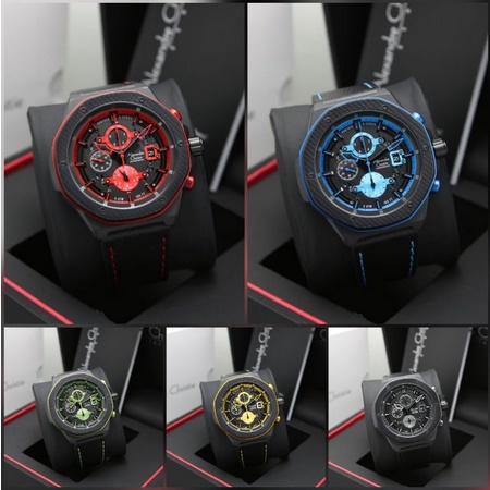 Jam tangan pria original Alexandre Christie AC6652/ac6652/Ac6652/6652 KULIT