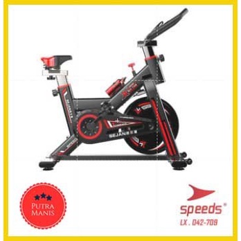 Spinning bike Speeds 28KG Sepeda Statis indoor Gym Alat Fitness speda