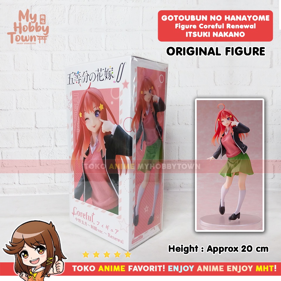 Figure Anime Original Gotoubun no Hanayome Itsuki Nakano Coreful Renewal