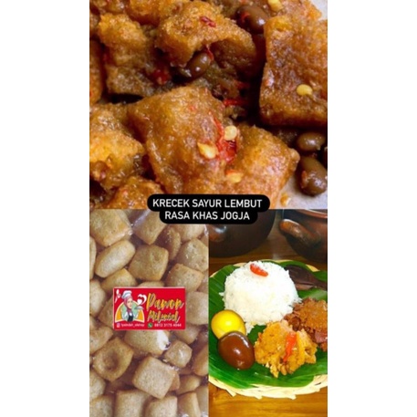 

krecek sayur asli kulit sapi 1/2 kg