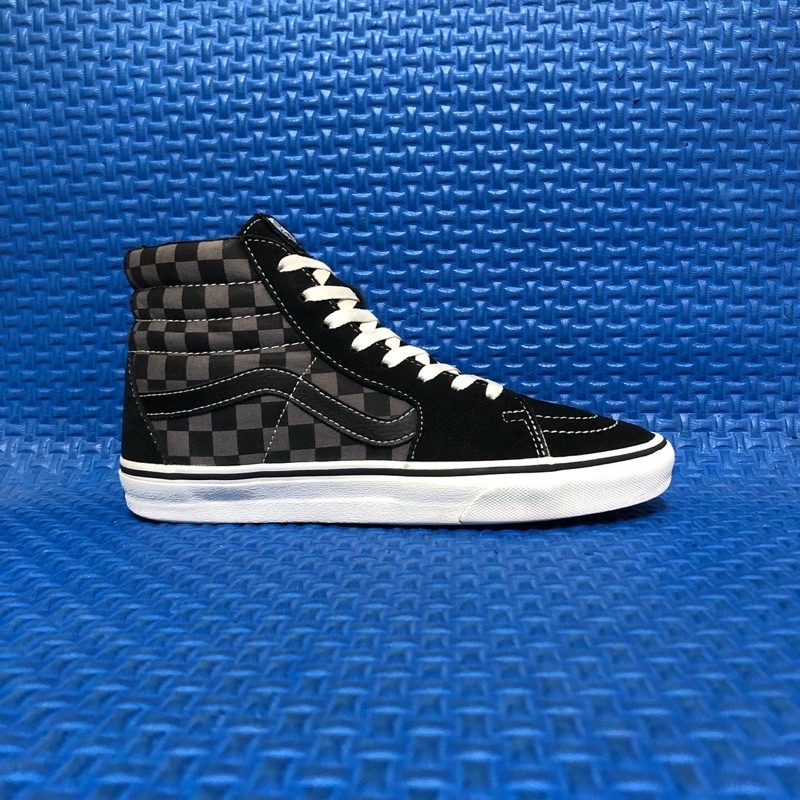 Vans Sk8-Hi 'Checkerboard' PewterBlack