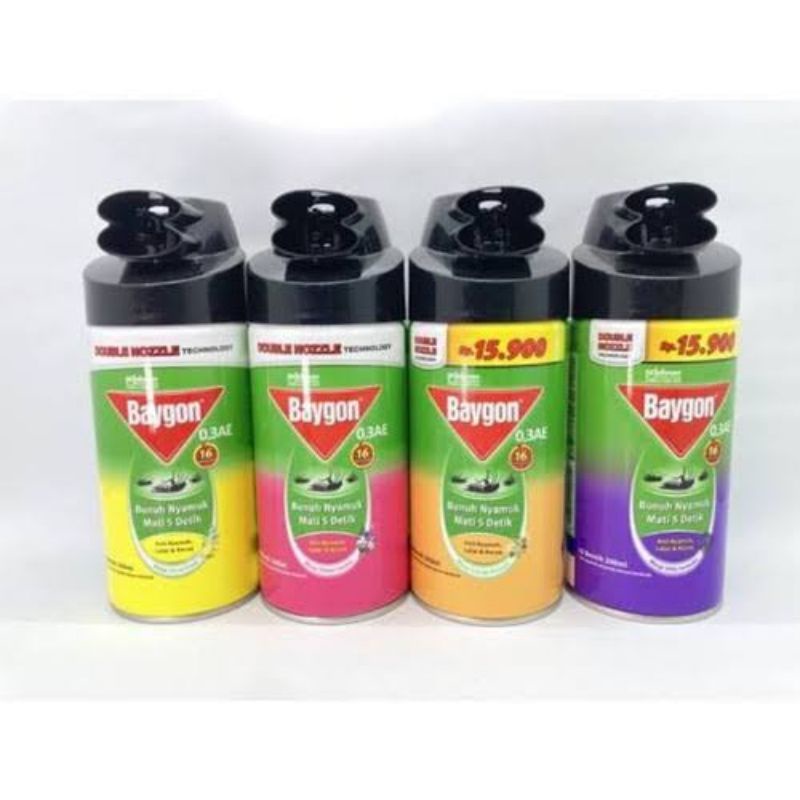 BAYGON SEMPROT 200ML OBAT NYAMUK PENGUSIR NYAMUK PEMBASMI NYAMUK BAYGON SPRAY