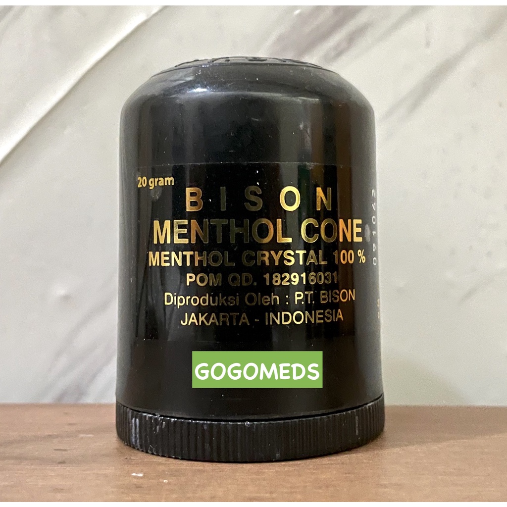 BISON MENTHOL CONE 20GRAM INHALER BISON MENTOL