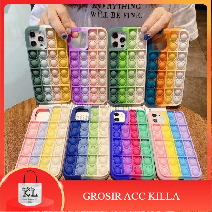 CASE POP IT Samsung A02S A03S A10 A10S A11 M11 M10 A12 Silicone Cover - 001, A10/M10 ACC KILLA