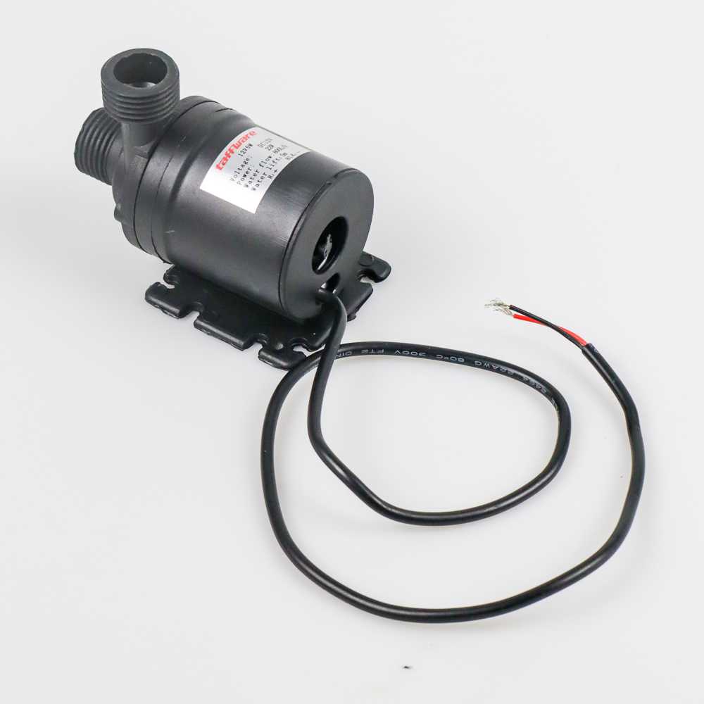 Taffware Pompa Air Aquarium Ikan Submersible Pump 12V 22W - 12V5M