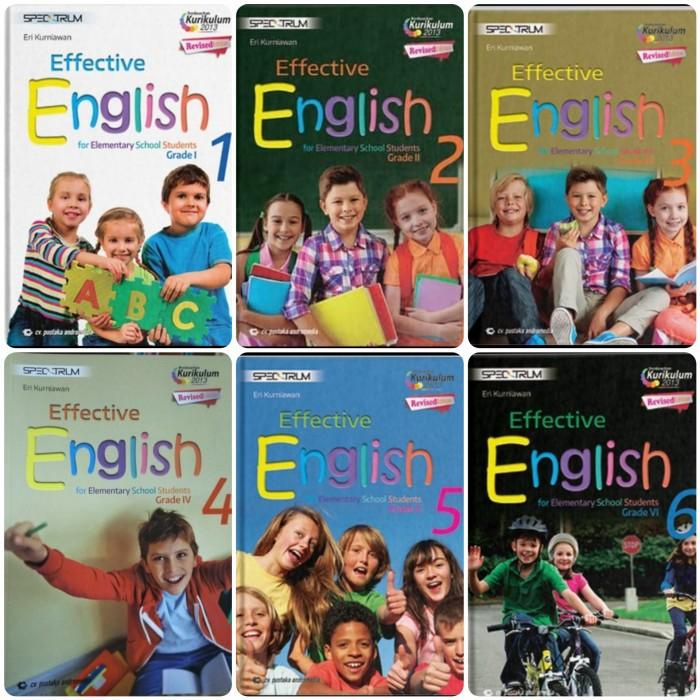 

buku effective english kelas 123456 sd k13 revisi spectrum Best Seller
