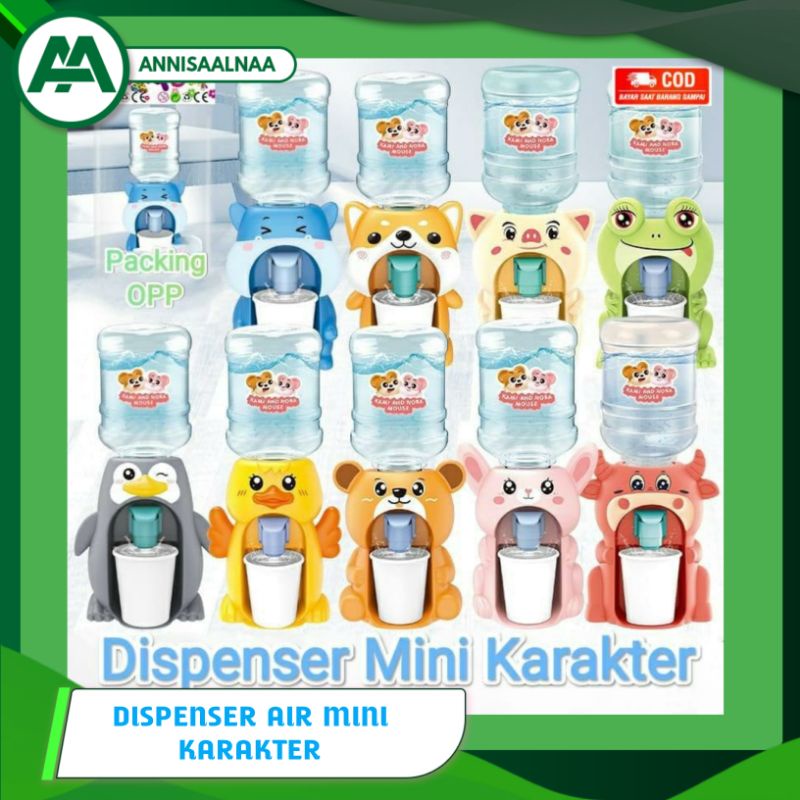 [DISPENSER AIR MINI KARAKTER]/Mainan Anak Dispenser mini karakter/ Dispenser air galon mini karakter