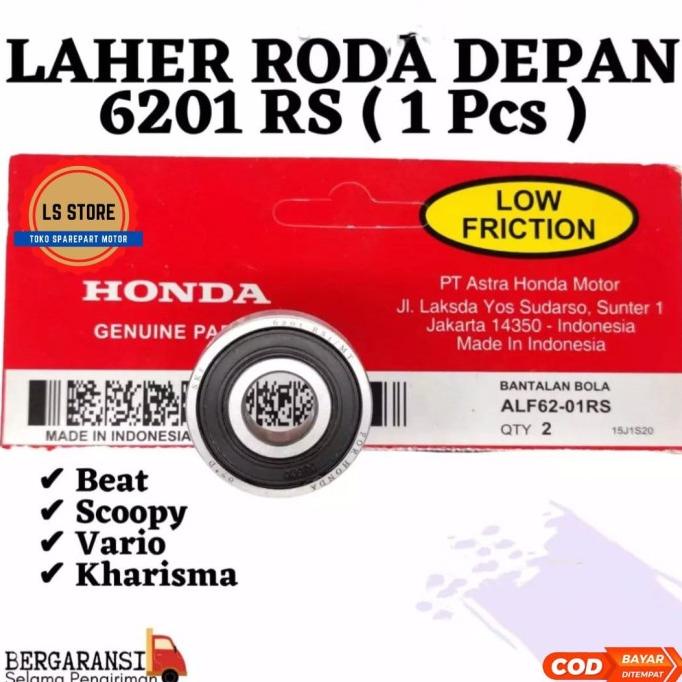 Bearing 6201 Laher Roda Depan Beat Scoopy Laher Vario Laher Kharisma