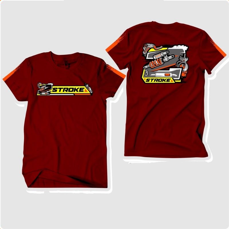 Kaos Racing 2 Stroke Kaos 2 Tak Kaos Bengkel Racing Kaos Distro Pria