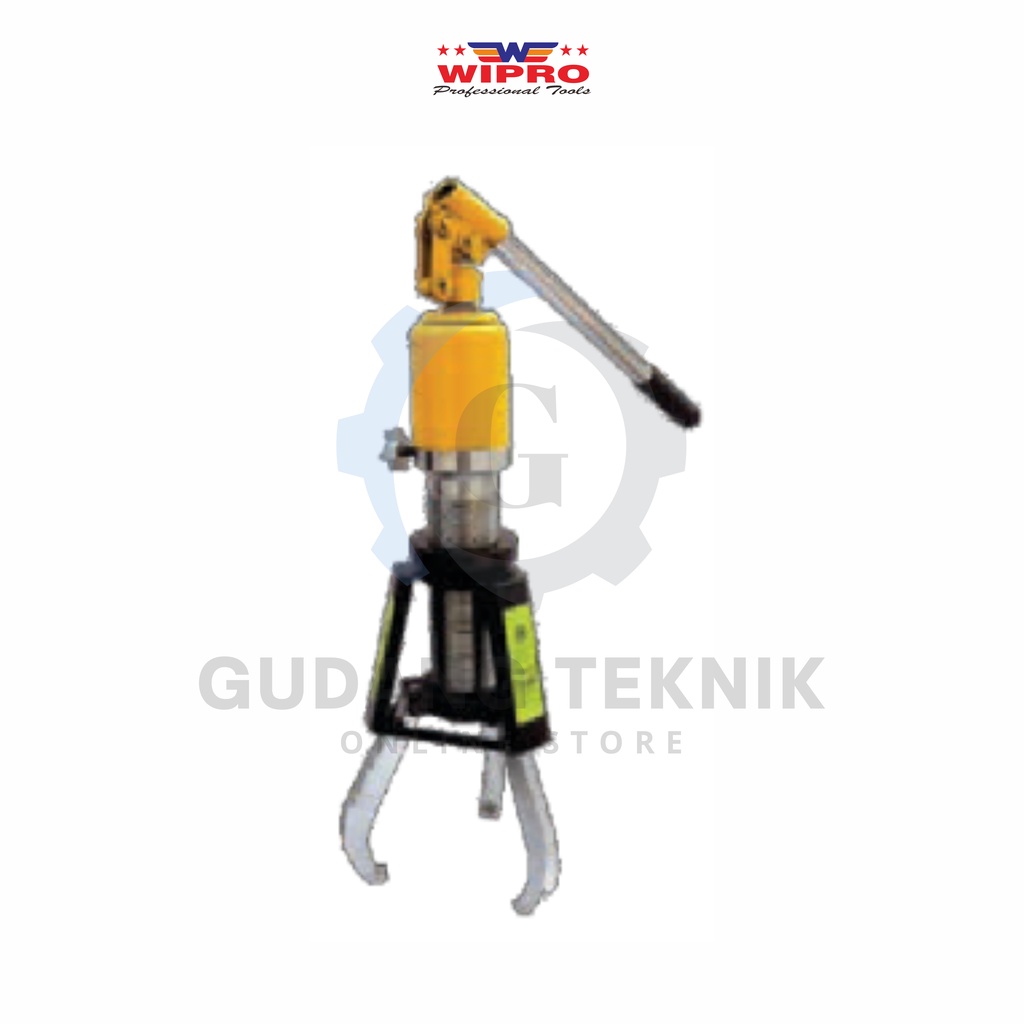 Treker Kaki 3 HYDRAULIC 15 T Anti Sliding WIPRO TD-7115100 / Traker 3 Kaki 15 Ton WIPRO TD7115100 - Gear Puller 3 Jaw Hidrolik Anti Sliding WIPRO TD 7115100