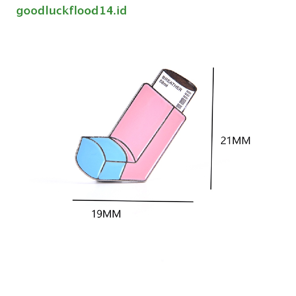[GOOGFOUR] Bros Lencana Dokter Perawat Pasien Asma Kerah Pin [TOP]