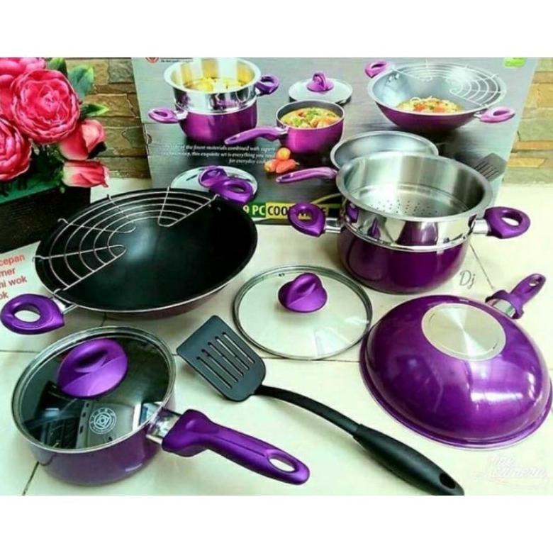 PRODUK- PANCI SUPRA SET 9 PCS ROSEMARY / PANCI SET 9PCS .