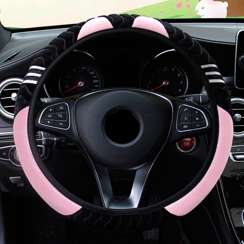 Universal Steering Wheel Cover Sport Type Sarung Roda Mobil Empat Musim Bernapas Pelindung Penutup Interior Mobil