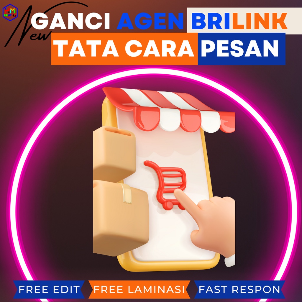 GANTUNGAN KUNCI AGEN BRILINK / GANCI BRI / GANCI AGEN BRILINK / GANCI CUSTOM / SOUVENIR AGEN BRILINK