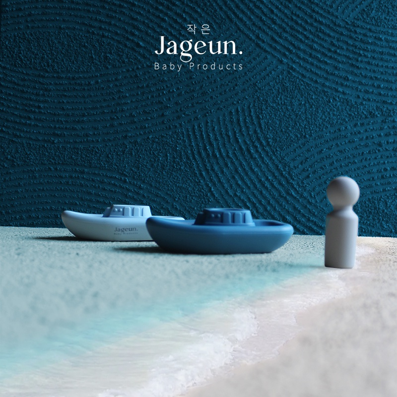JAGEUN Boat Bath Silicone Toy | Mainan Mandi Kapal Mengapung Silikon Anak Bayi