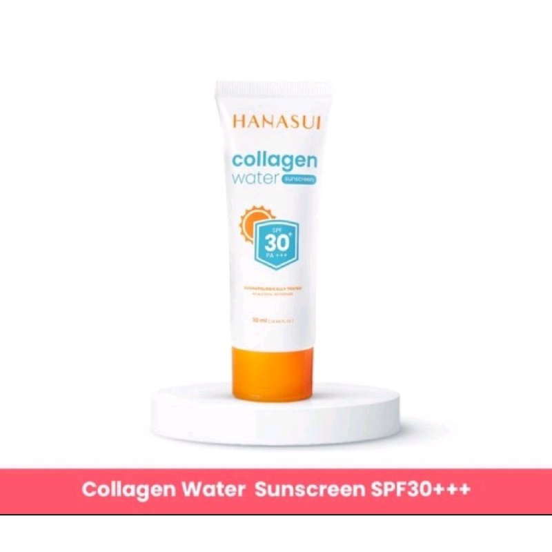 HANASUI SUNSCREEN + COLLA HANASUI COLLAGEN WATER SUNSCREEN SPF30 30ML