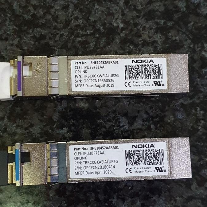 SFP NOKIA bidi 10g 40km sepasang