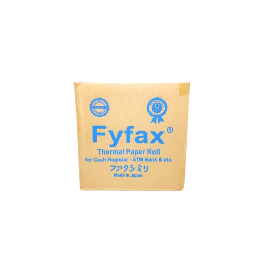 

RB Thermal Paper (Kertas Kasir) Fyfax 58X48 1 Pack ( 10 Roll) atk