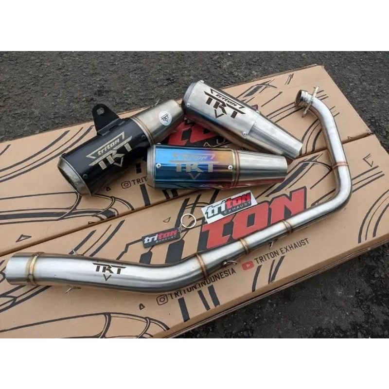 COD Knalpot / Kenalpot Racing CBR150R CB150R R15 Suzuki GSX-R Original Slincer Triton Bergaransi Seu