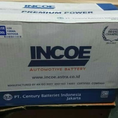 Part Mobil Aki Mobil Incoe Premium Type N100 12 Volt 100 Amper Khusus Gosend
