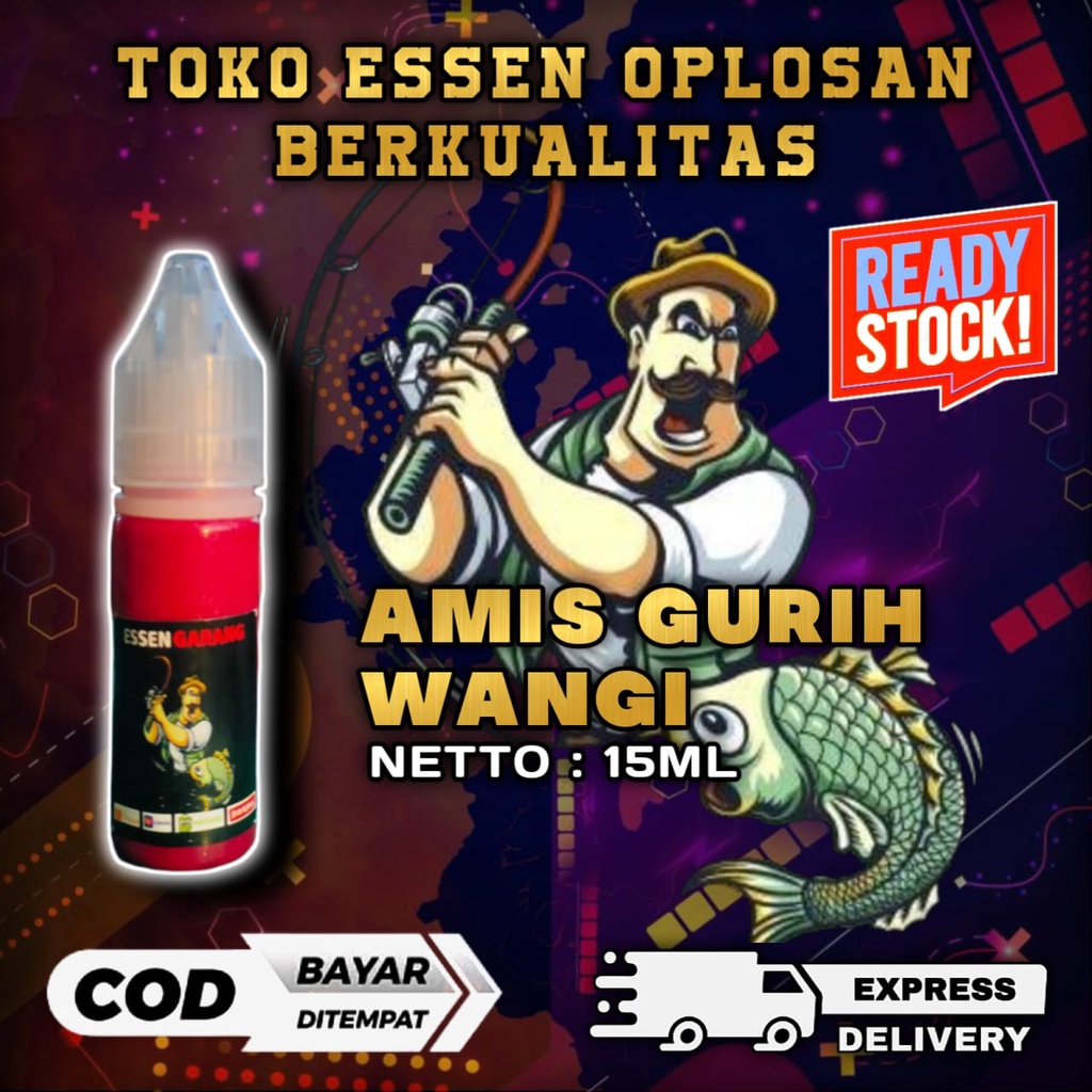 OPLOSAN AMIS GURIH WANGI 15ML // IKAN MAS // IDNUKAN // BABON //