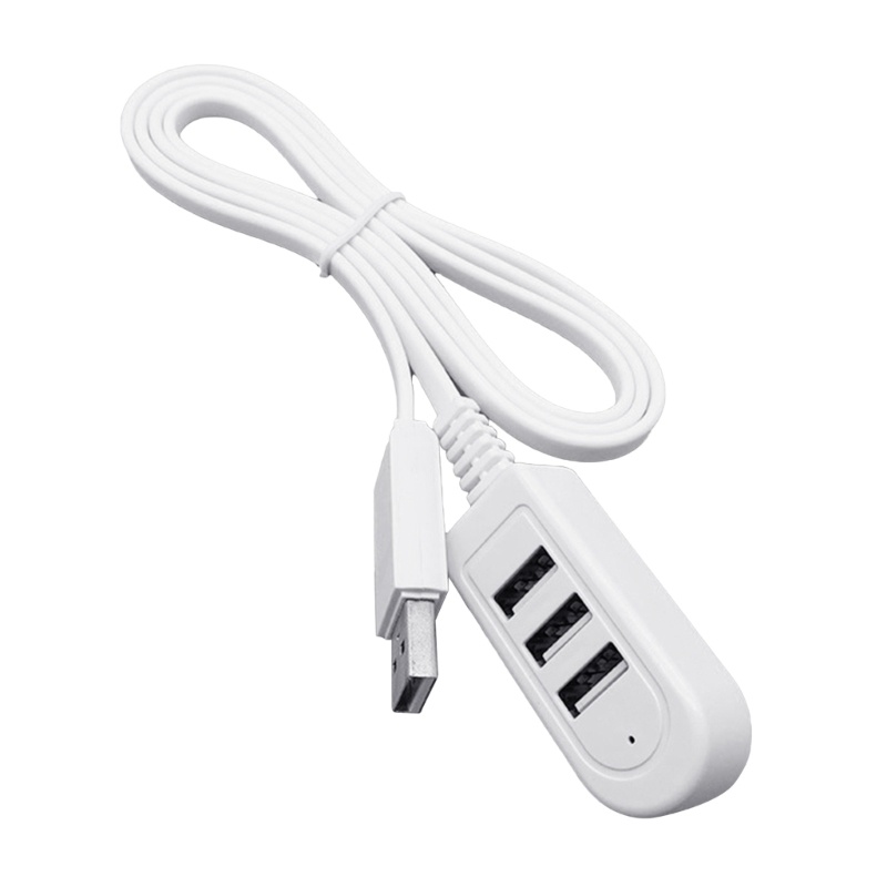 Zzz 3port USB Hub Perpanjang Kabel Splitter Kawat Data Transfer Charging USB Adapter