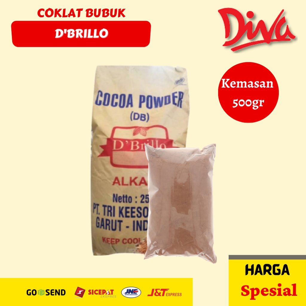 Coklat Bubuk Dbrillo | Dbrillo los 500gr Repak