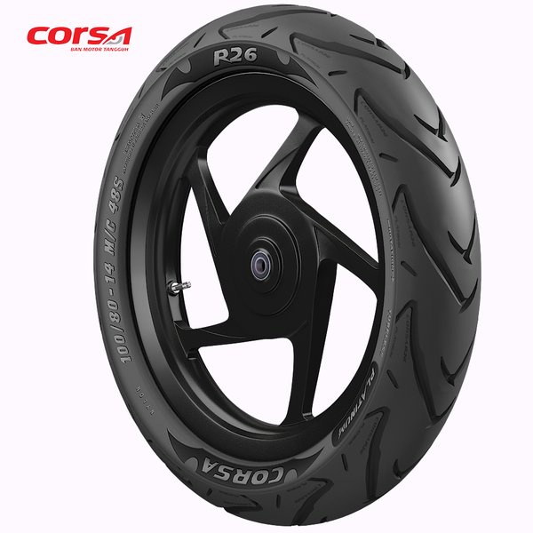 CORSA BAN LUAR 17-100/80 TUBELES R26