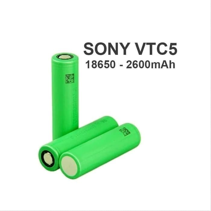 BATERAI SONY VTC 5 VTC5 2600MAH 18650 100% AUTHENTIC