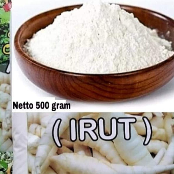 

tepung angkrik Garut irut asli mengobati asam lambung