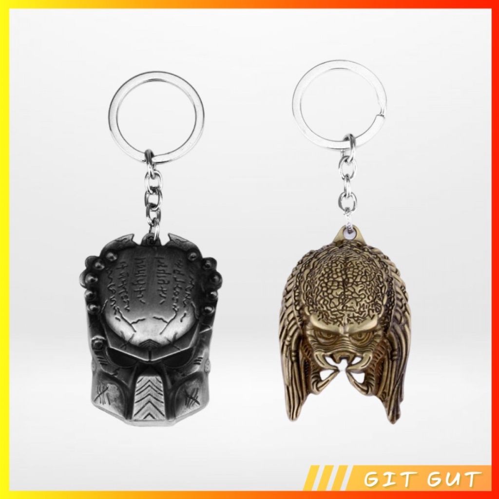 Keychain Gantungan Kunci Predator Mask Head