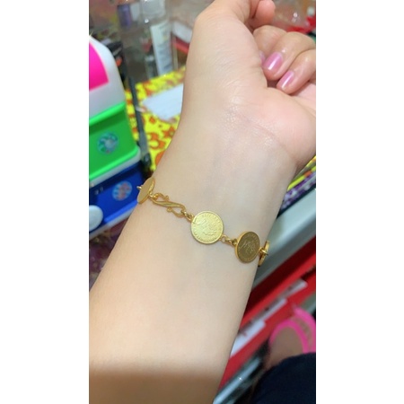 GELANG KOIN SEPUH EMAS