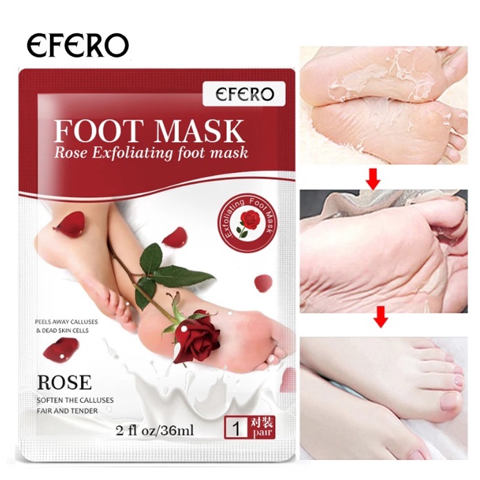 EFERO Foot Mask / EFERO Masker Kaki - ROSE