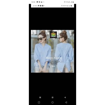 Moga blouse by Ratu Cempaka