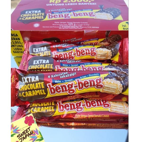 

Terkini PROMO BENGBENG BENG COKLAT CARAMEL MELTED isi 17 bungkus with extra caramel. FQI