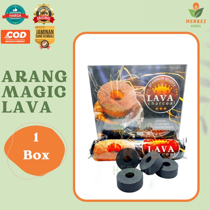 

Charcoal Arang Magic Alrahal 1 Box Charcoal Coal