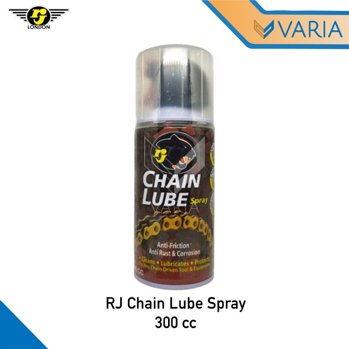 RJ London Chain Lube Spray 300 cc Panther Oli Pelumas Rantai Motor