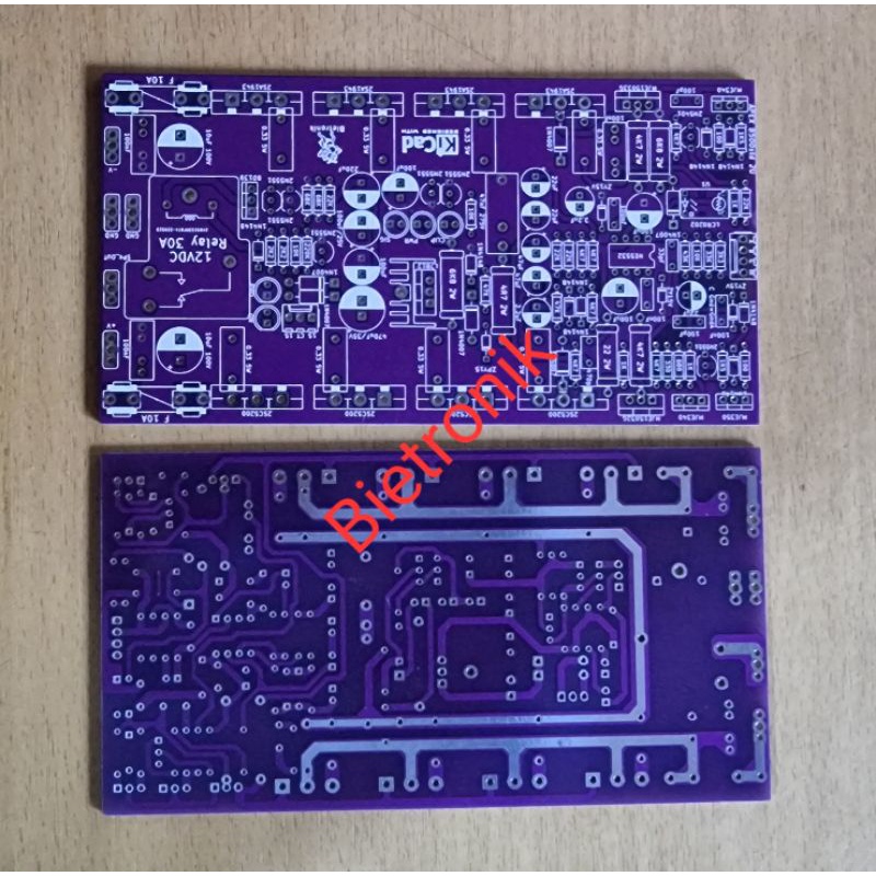 PCB Ampli B500std 2U