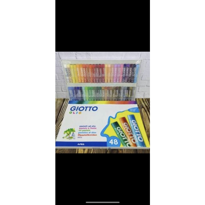 

Pastel Crayon Giotto Olio Maxi 48