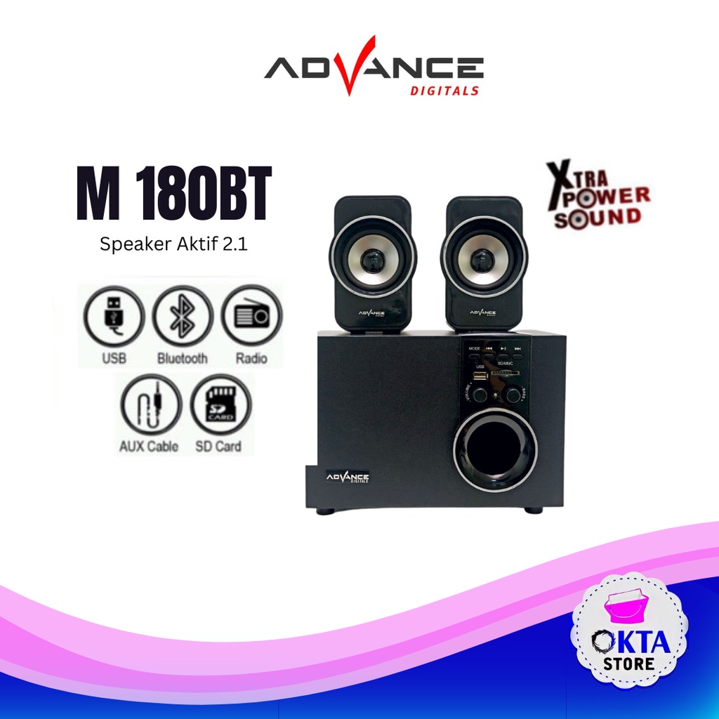 Advance Active Speaker Bluetooth M180BT / M180BT