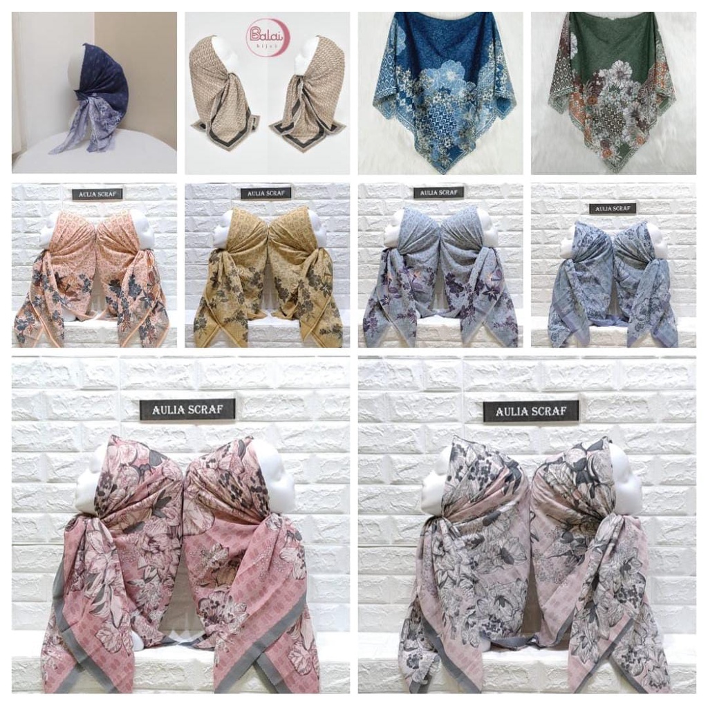 HIJAB VOAL MOTIF/VOAL MOTIF/VOAL MOTIF SEGIEMPAT/HIJAB MOTIF