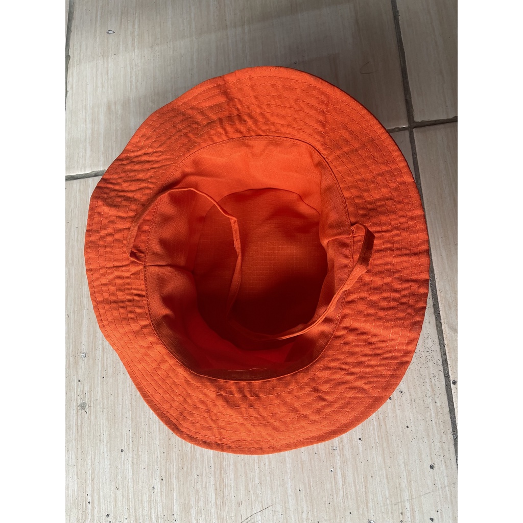 Topi Rimba Orange - Topi Rimba PPSU - Topi Gunung Oren - Bucket Hats