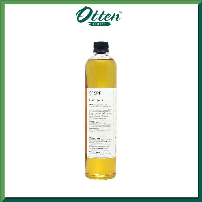 

DRIPP - SYRUP PEACH (PENGIRIMAN HANYA GRAB DAN GOJEK)